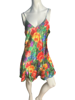 Vintage 80's Victoria's Secret nightgown robe set L