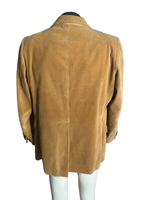 Vintage 70's corduroy suit jacket 46 Esperanto