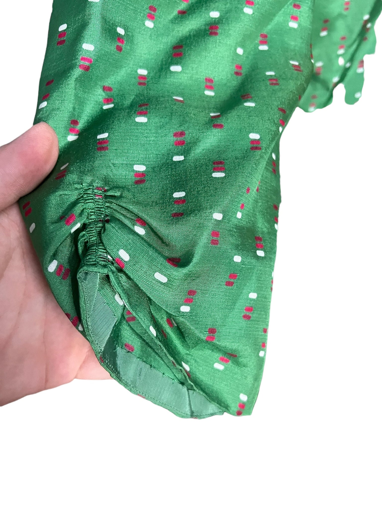 Vintage green 40's 50's dress M