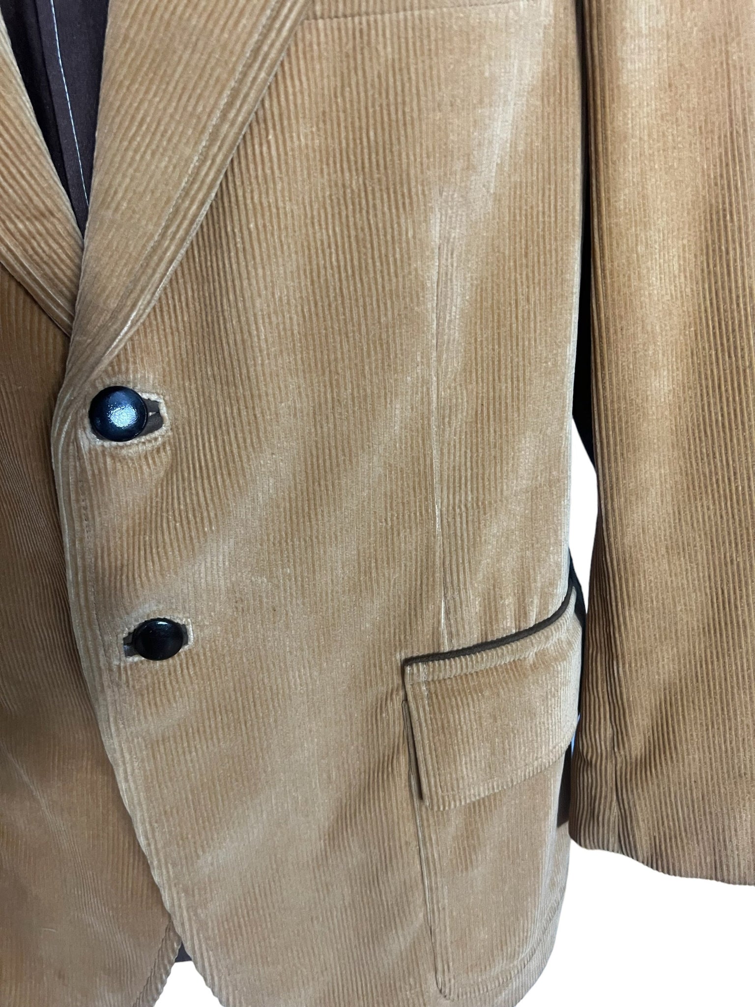 Vintage 70's corduroy suit jacket 46 Esperanto