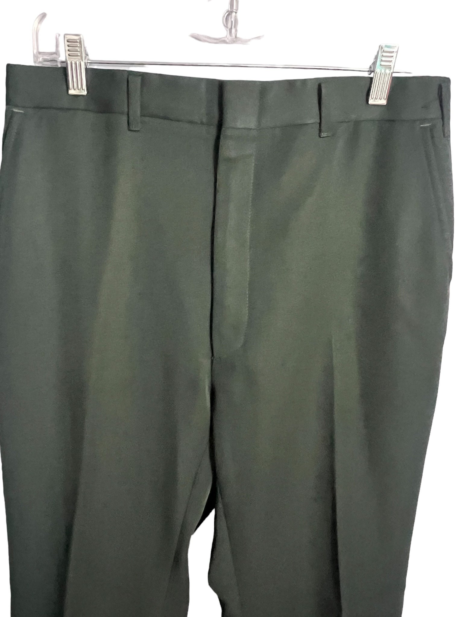 Vintage green 70's green pants 34 x 30 Haggar