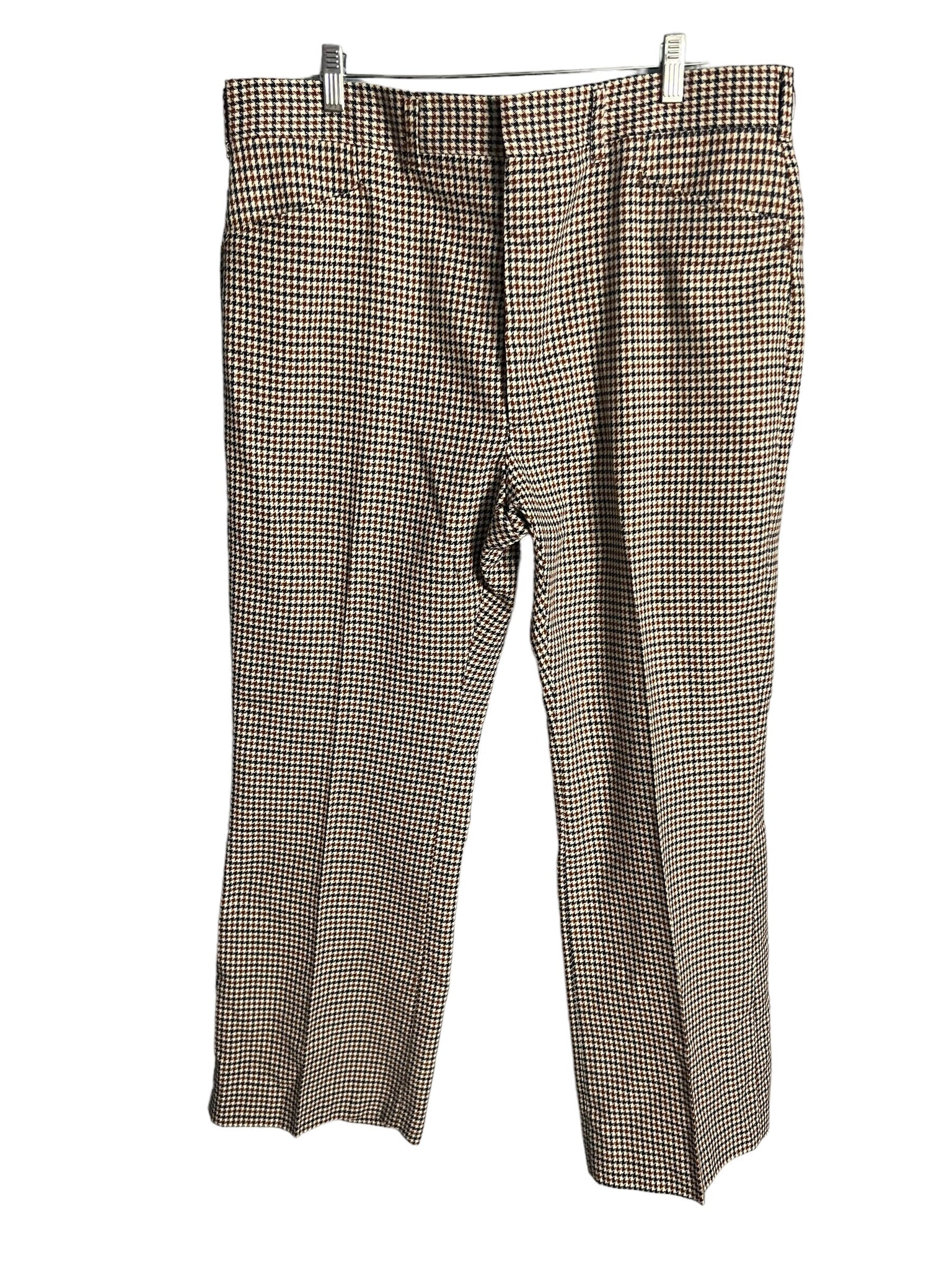 Vintage 70’s Haggar check pants 40 x 31