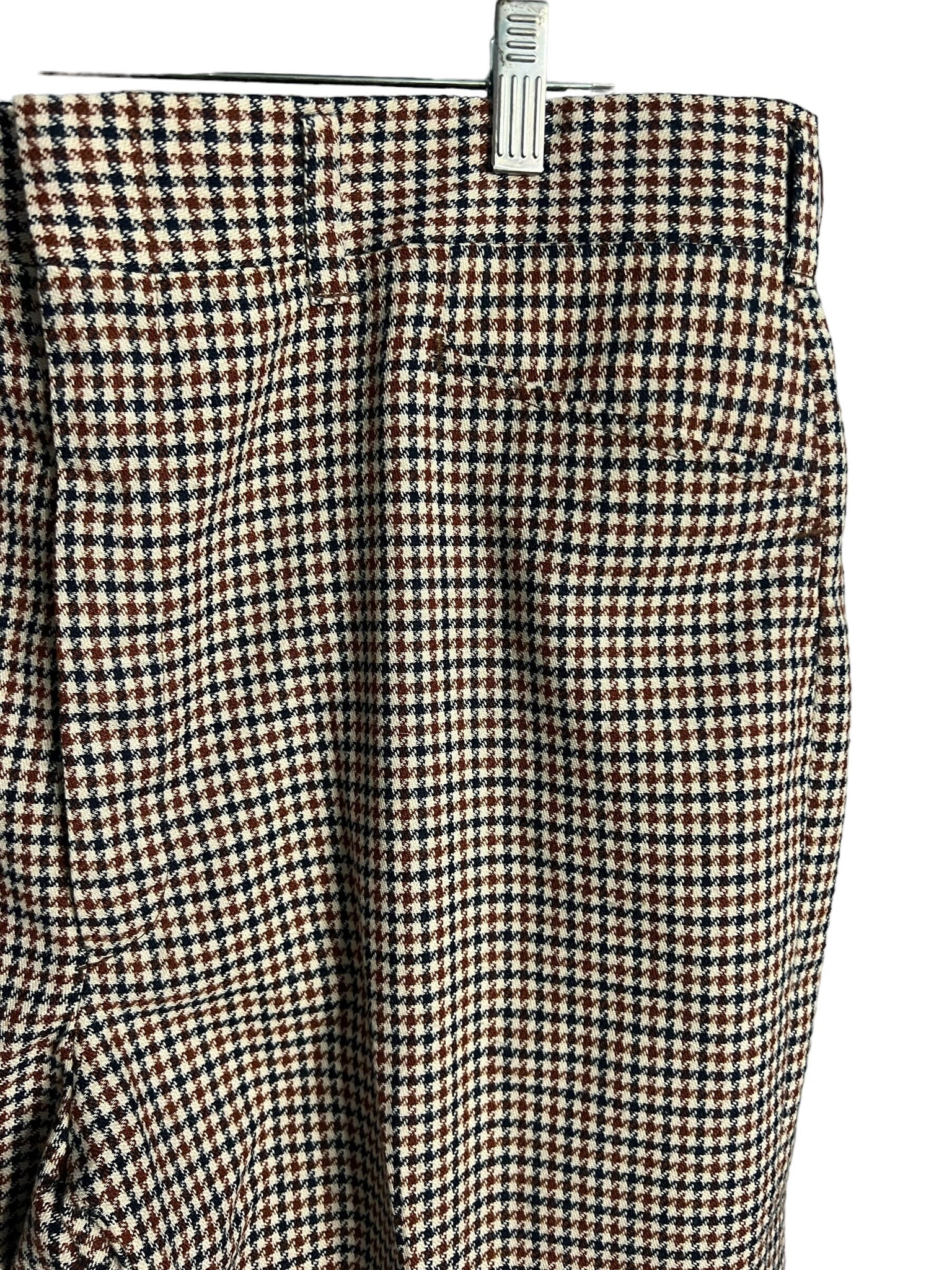 Vintage 70’s Haggar check pants 40 x 31