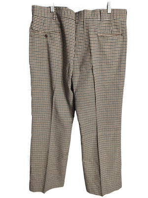 Vintage 70’s Haggar check pants 40 x 31