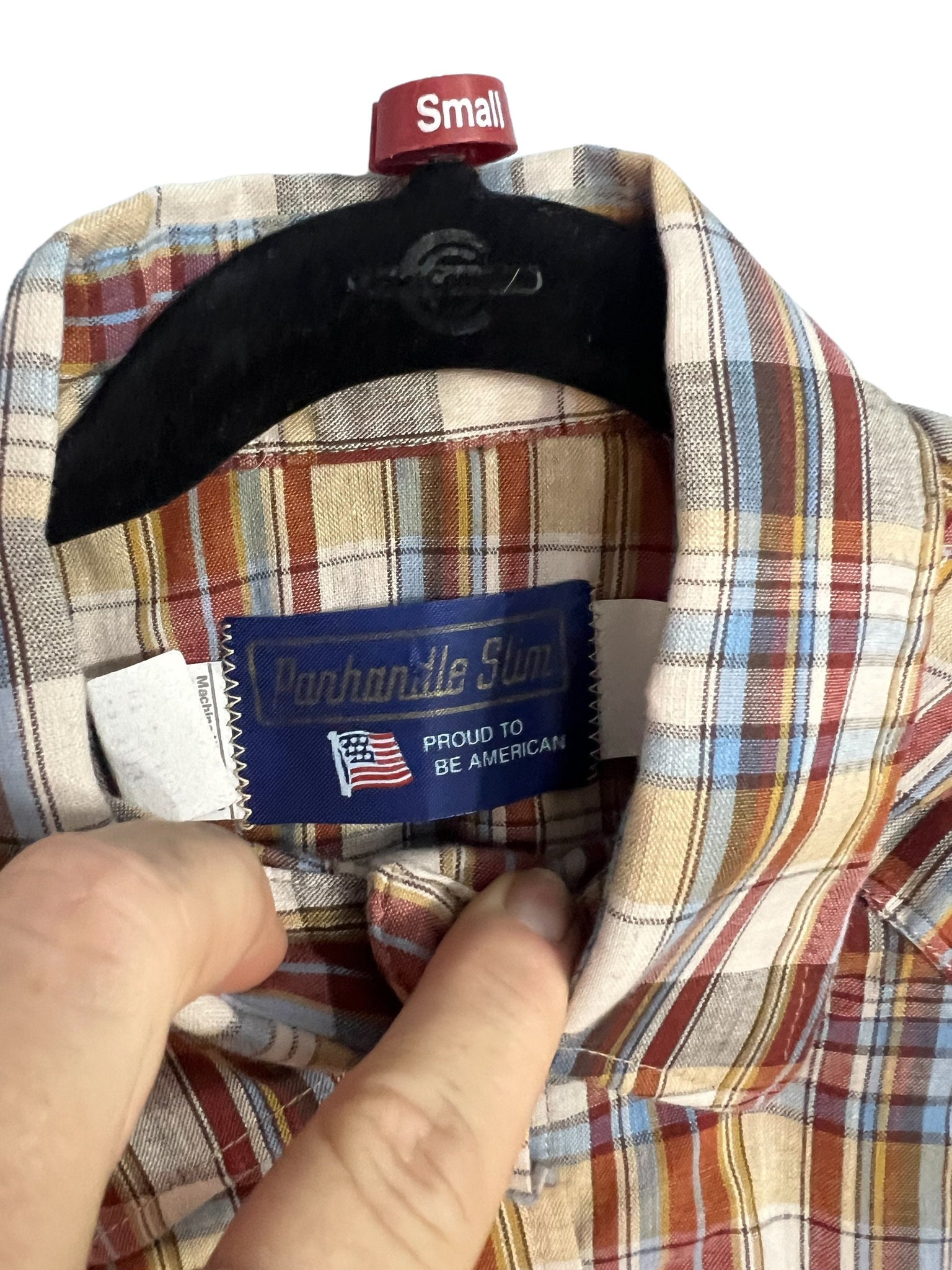 Vintage kids panhandle Slim western shirt 10