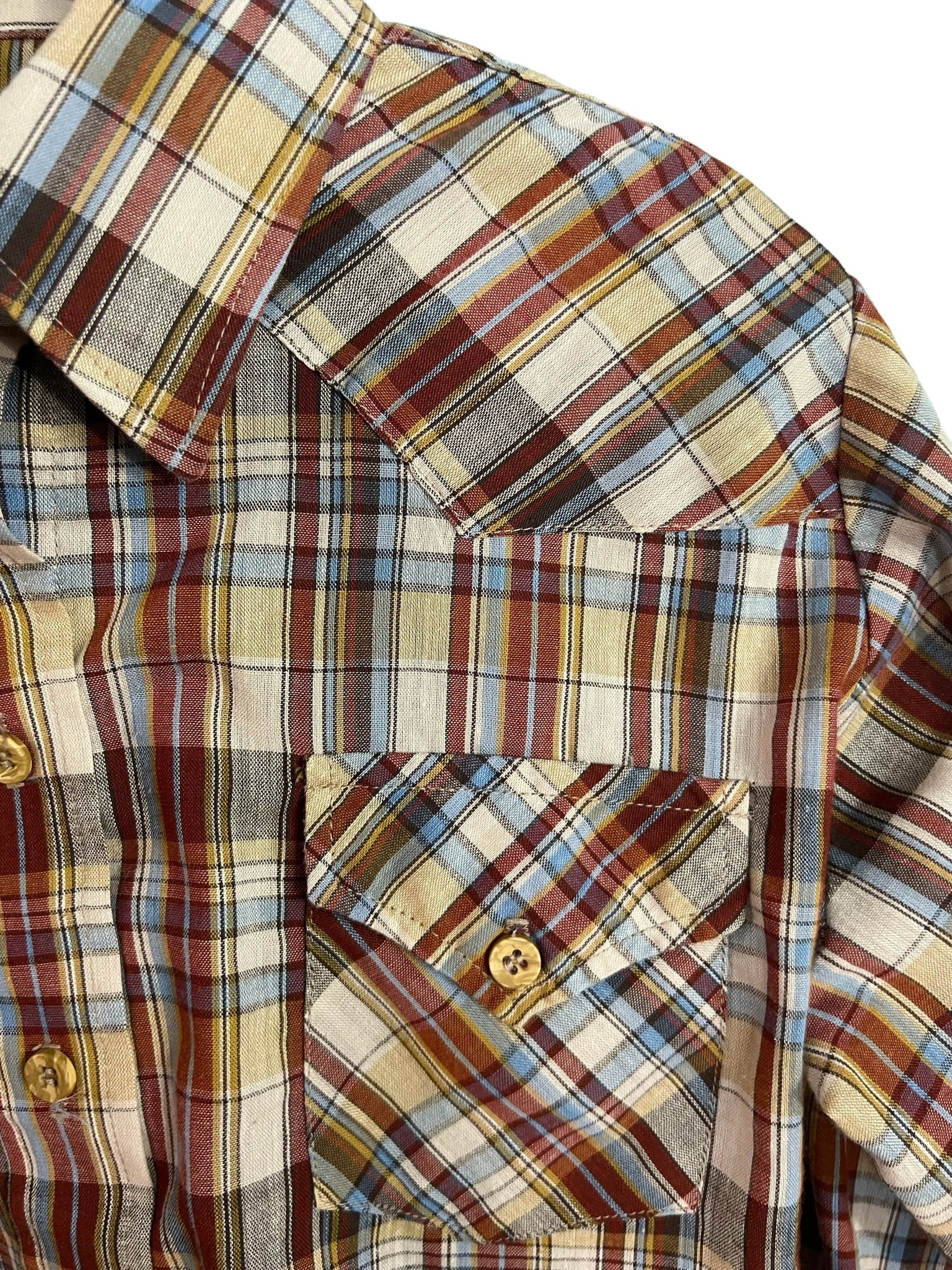 Vintage kids panhandle Slim western shirt 10