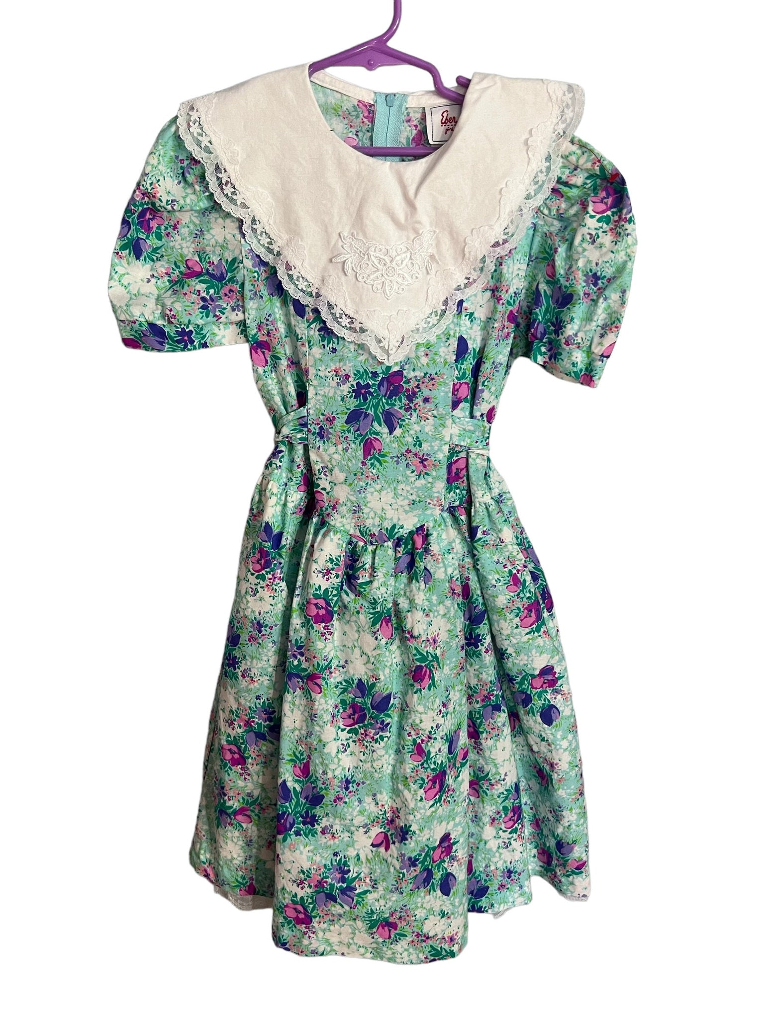 Vintage 80's kid's dress Eber 7