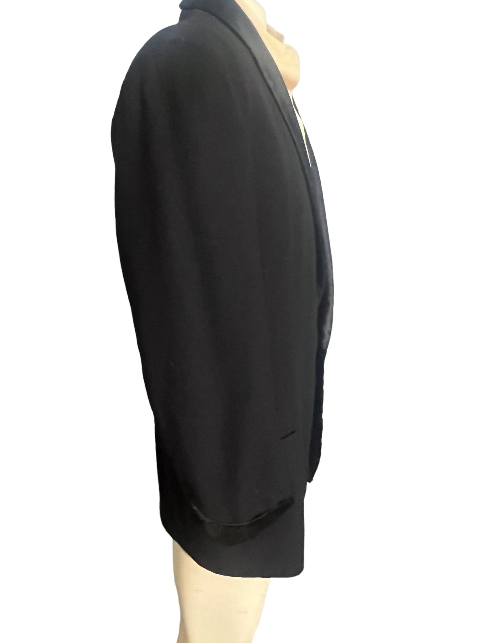Vintage black tuxedo jacket 44 Ed White After Six