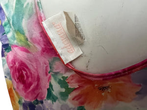 Vintage 80's floral nightgown L Adonna