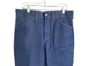 Vintage 70's trouser jeans 36 x 30