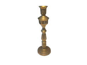 Vintage brass candlestick large