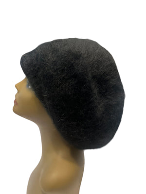 Vintage fur Betmar black hat