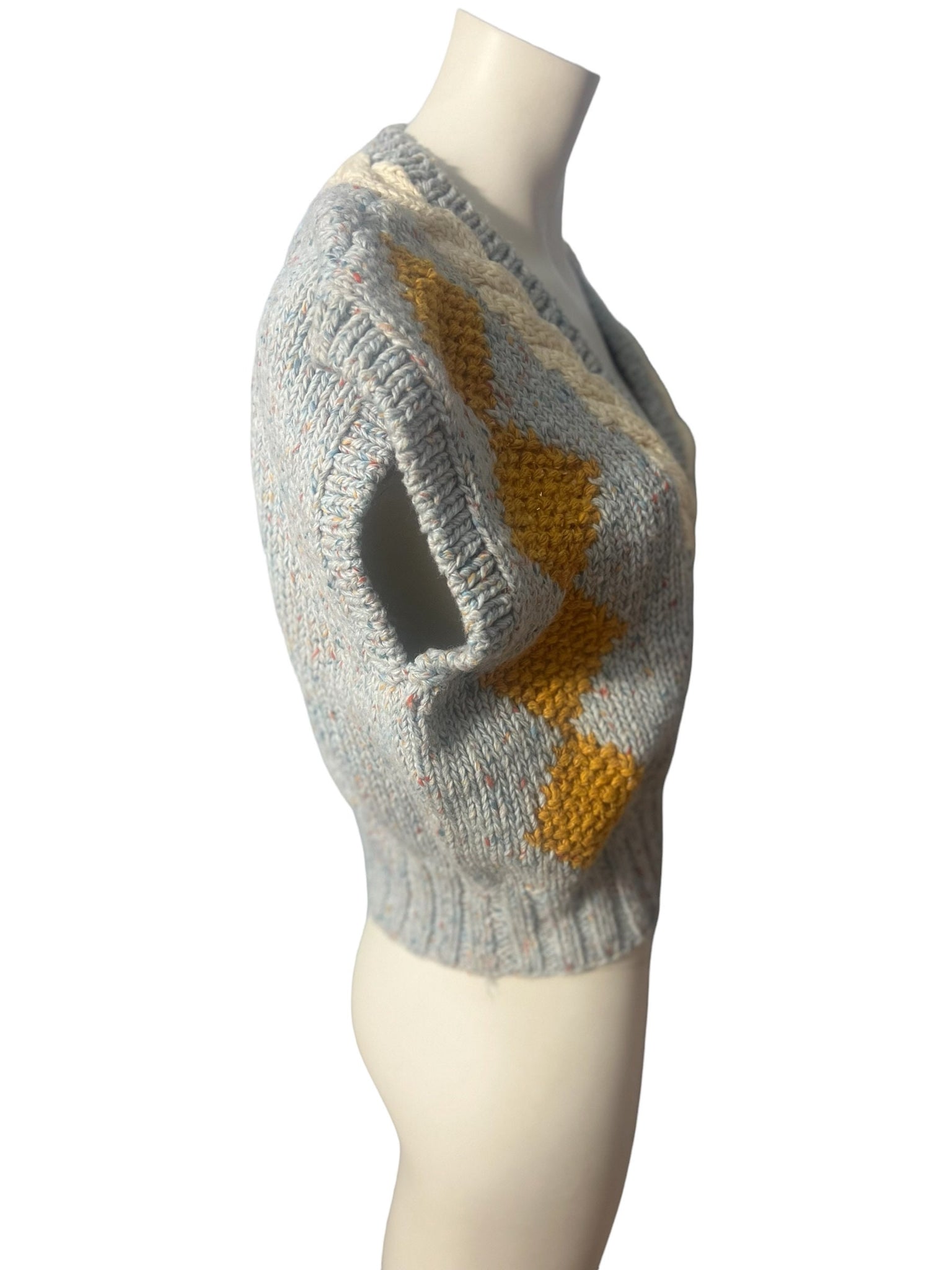 Vintage 80's sweater vest M Liz Claiborne