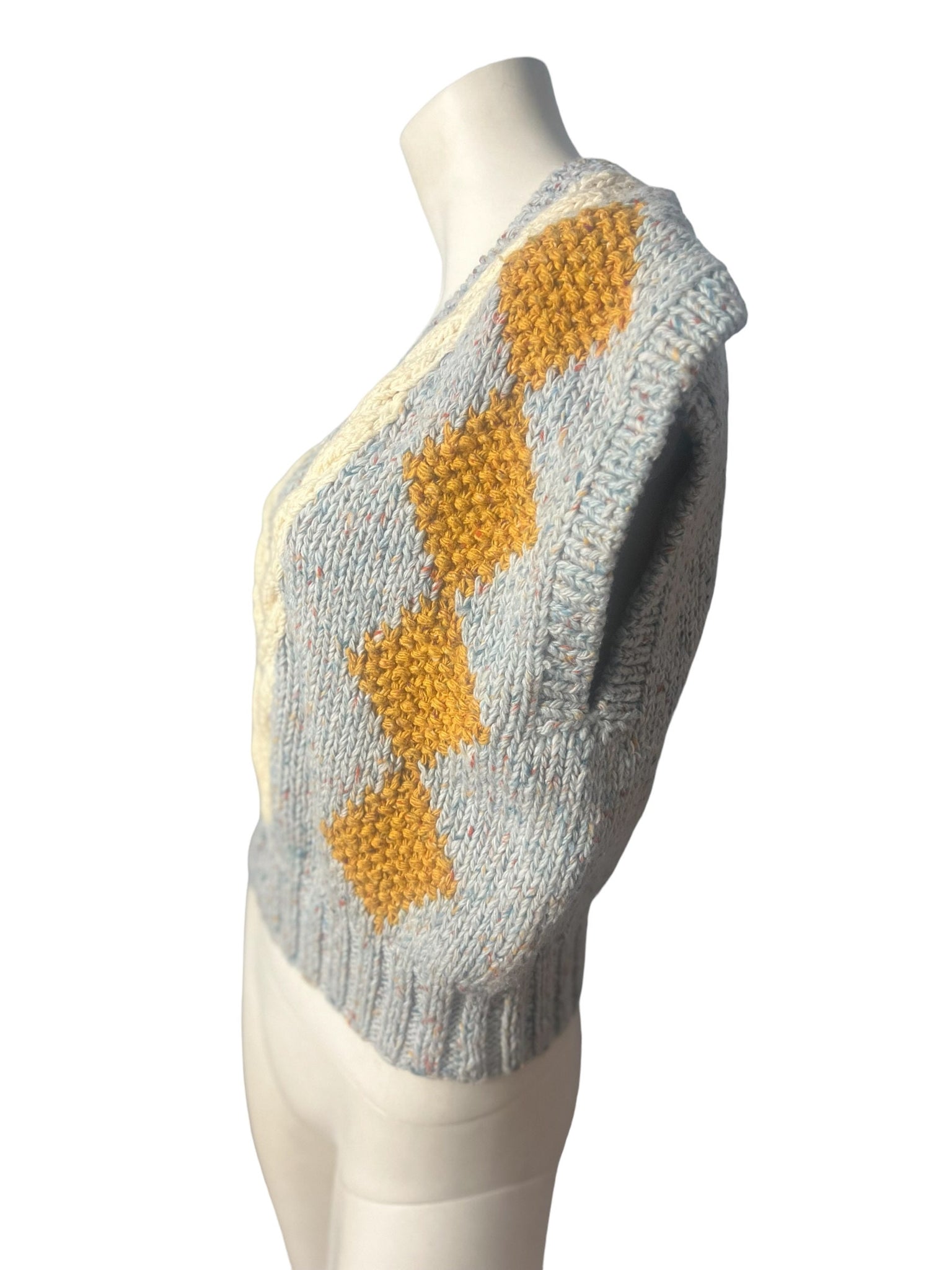 Vintage 80's sweater vest M Liz Claiborne