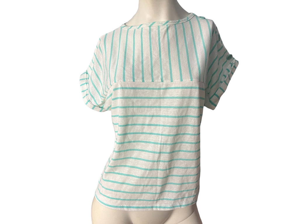 Vintage 80’s striped top shirt, tag says Club M