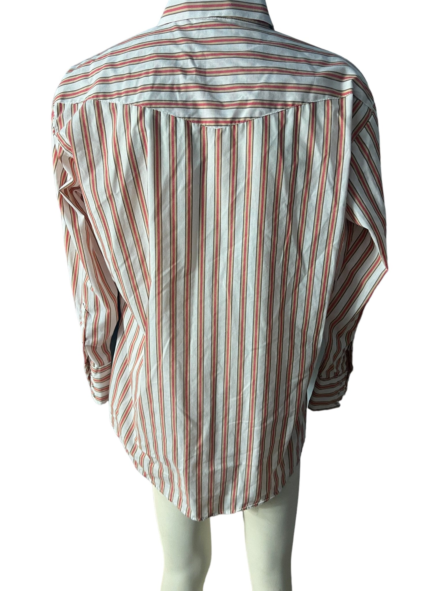 Vintage men's western shirt Karman M L 17.5