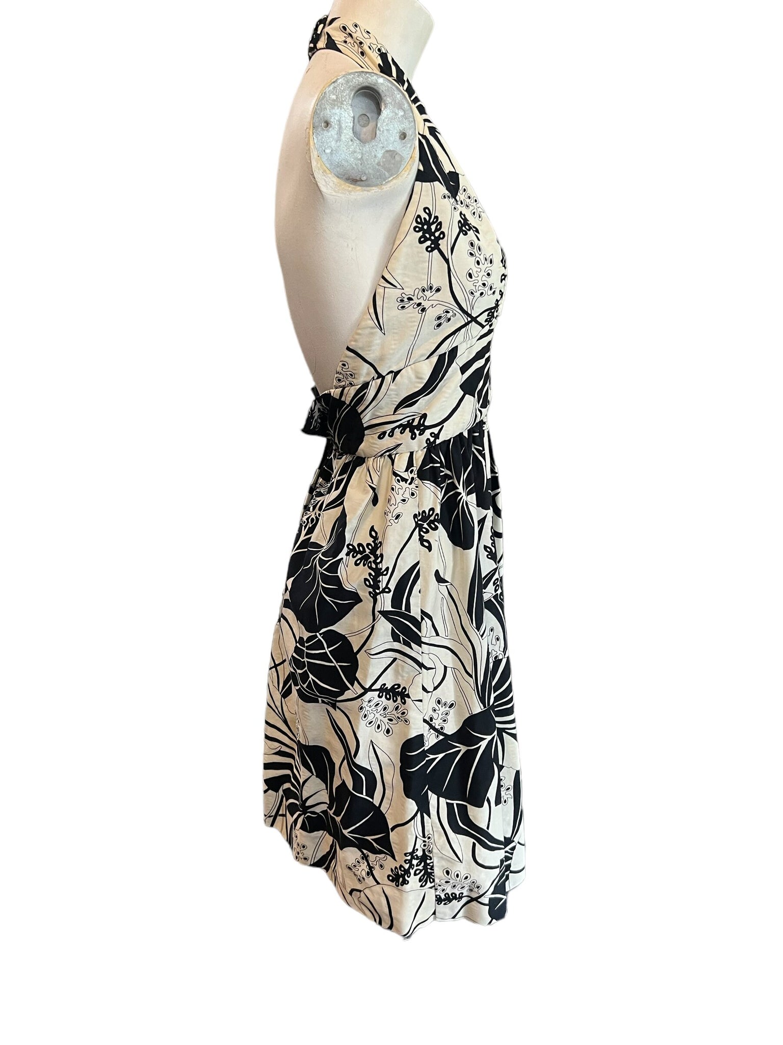 Vintage 70's halter mini dress S Mister Robert