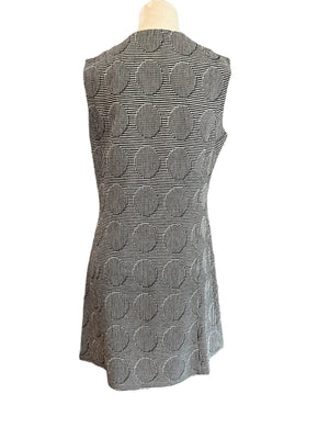 Vintage 70’s mod button dress L Westbury