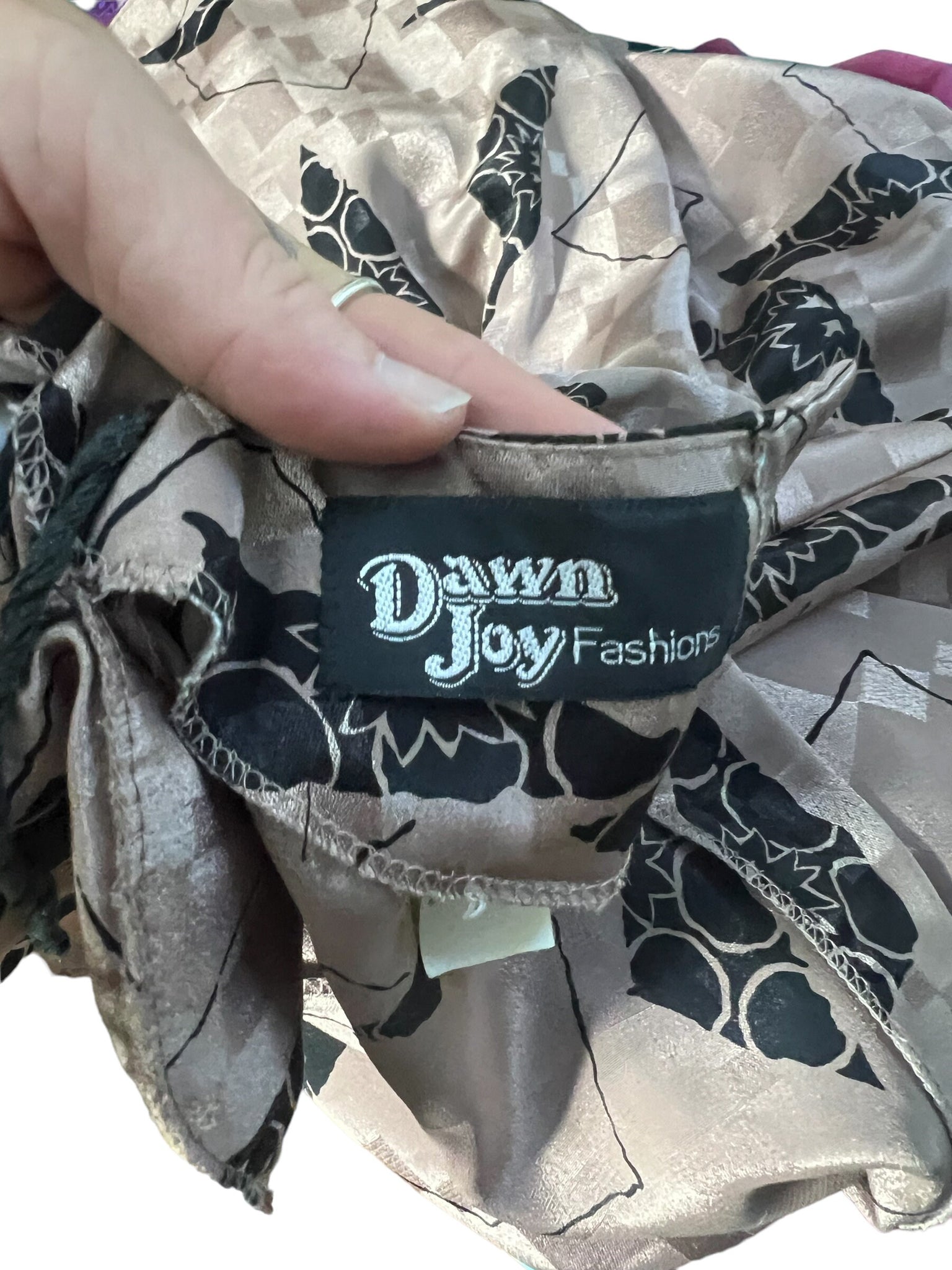 Vintage 80's Dawn Joy dress suit set M