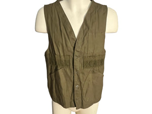 Vintage 70's Black Sheep fishing hunting vest M