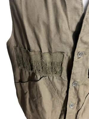 Vintage 70's Black Sheep fishing hunting vest M