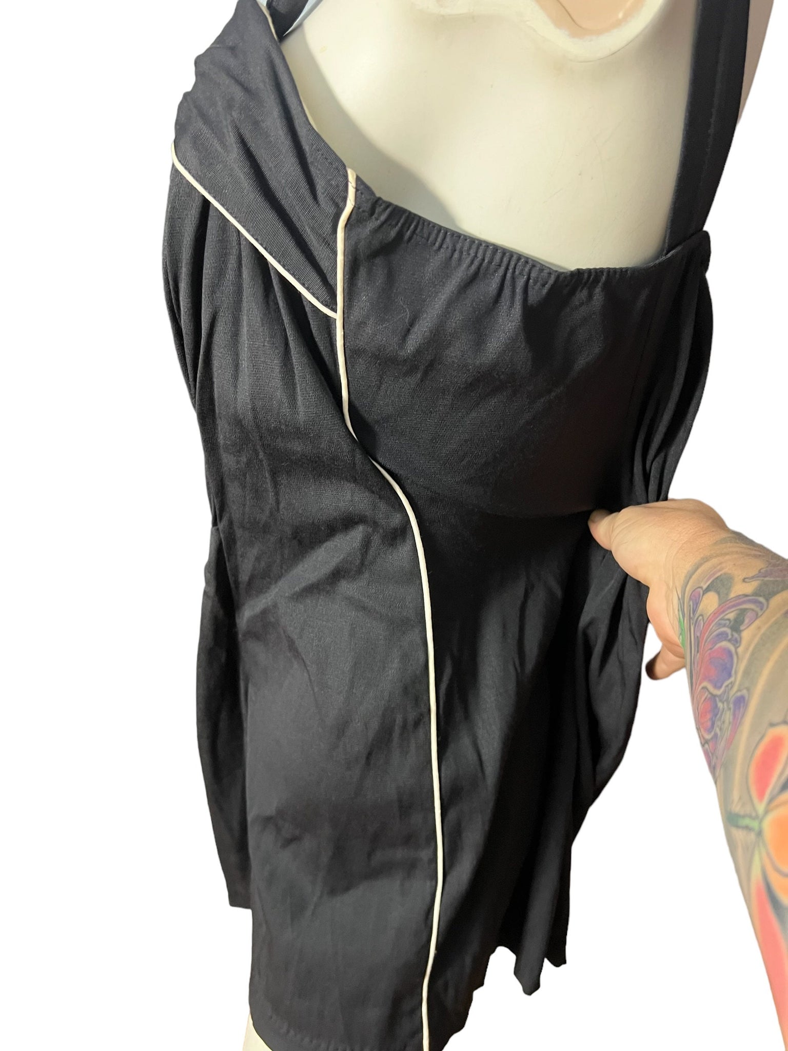 Vintage 50’s black bathing suit Surf Togs 40 XL