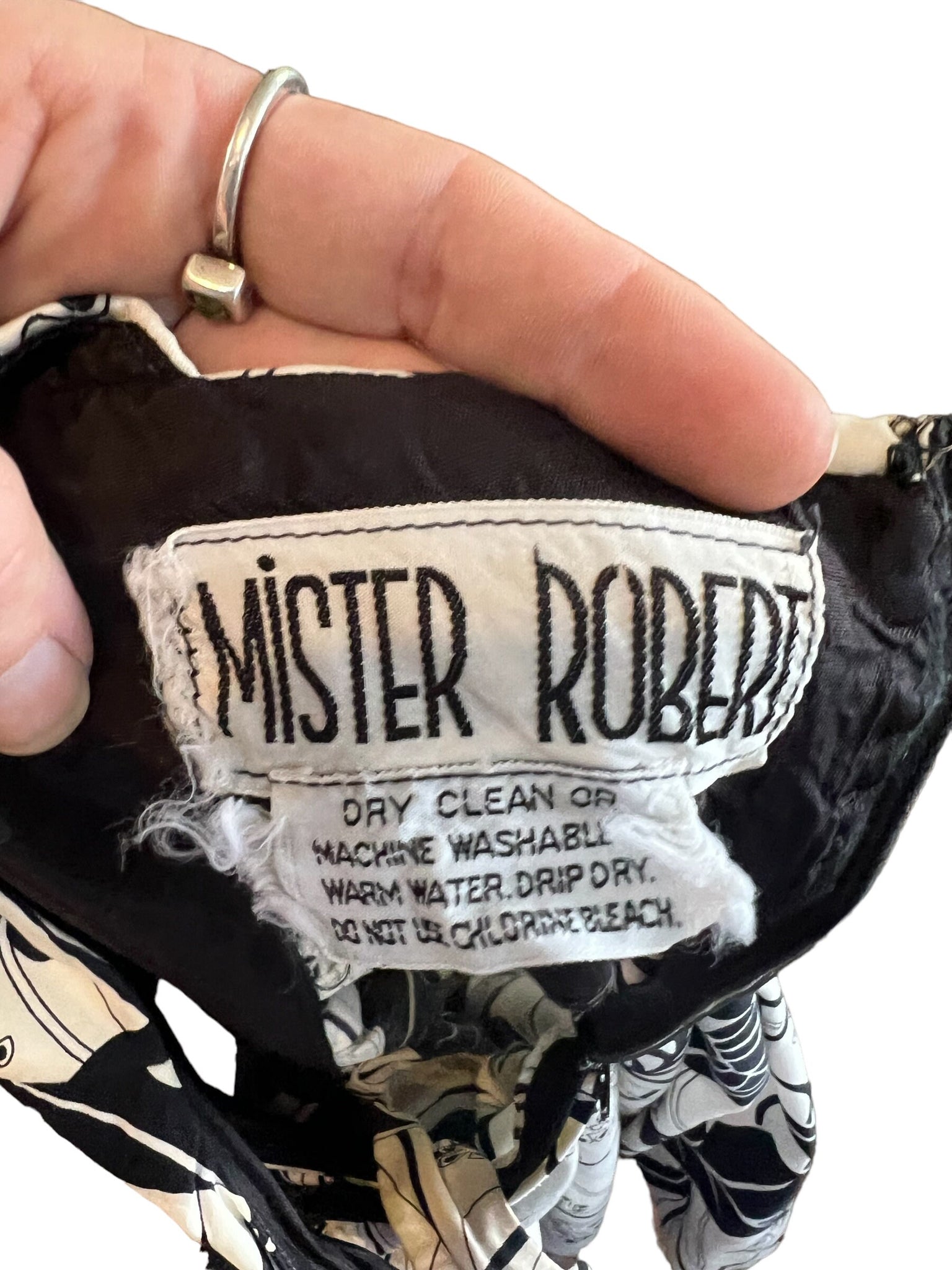 Vintage 70's halter mini dress S Mister Robert