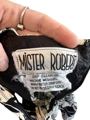 Vintage 70's halter mini dress S Mister Robert