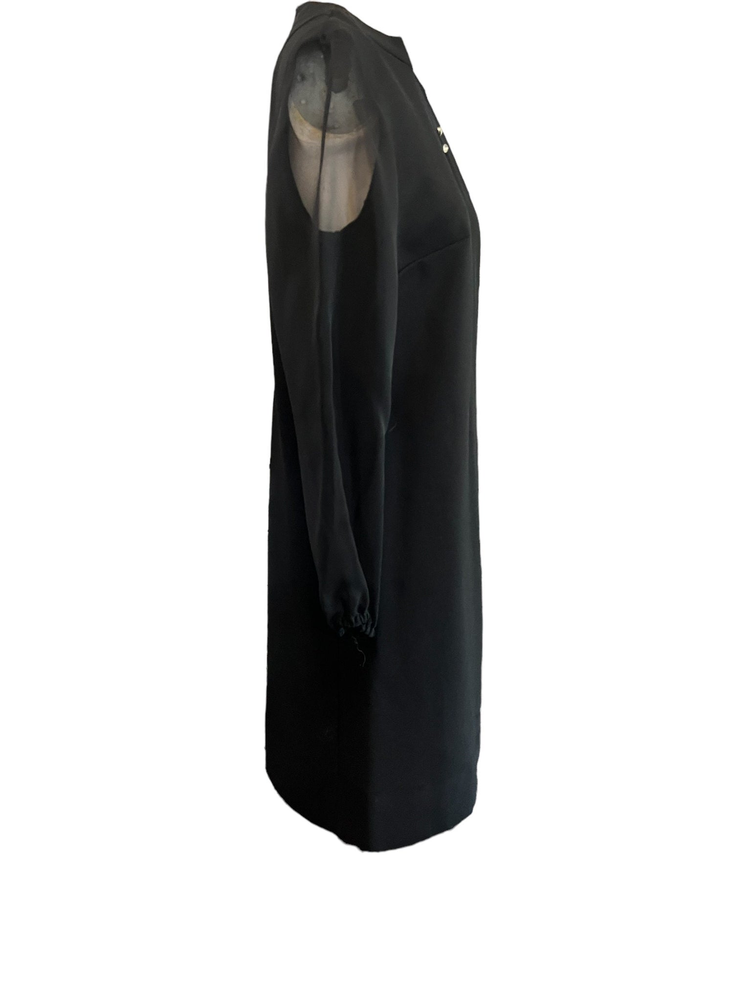 Vintage 70’s black dress M Puritan Forever Young