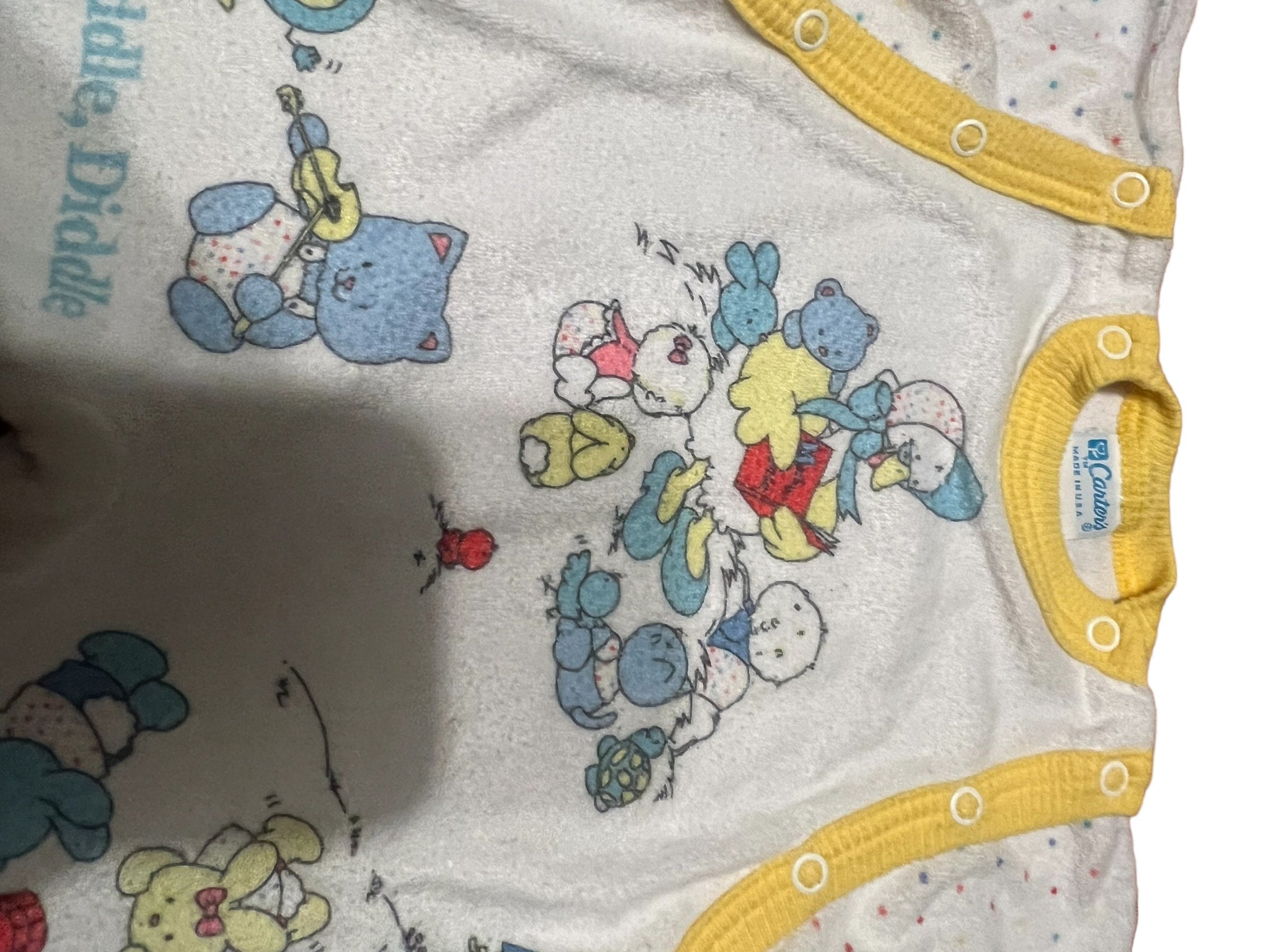 Vintage Carter's baby romper S 11 LBS Mother Goose