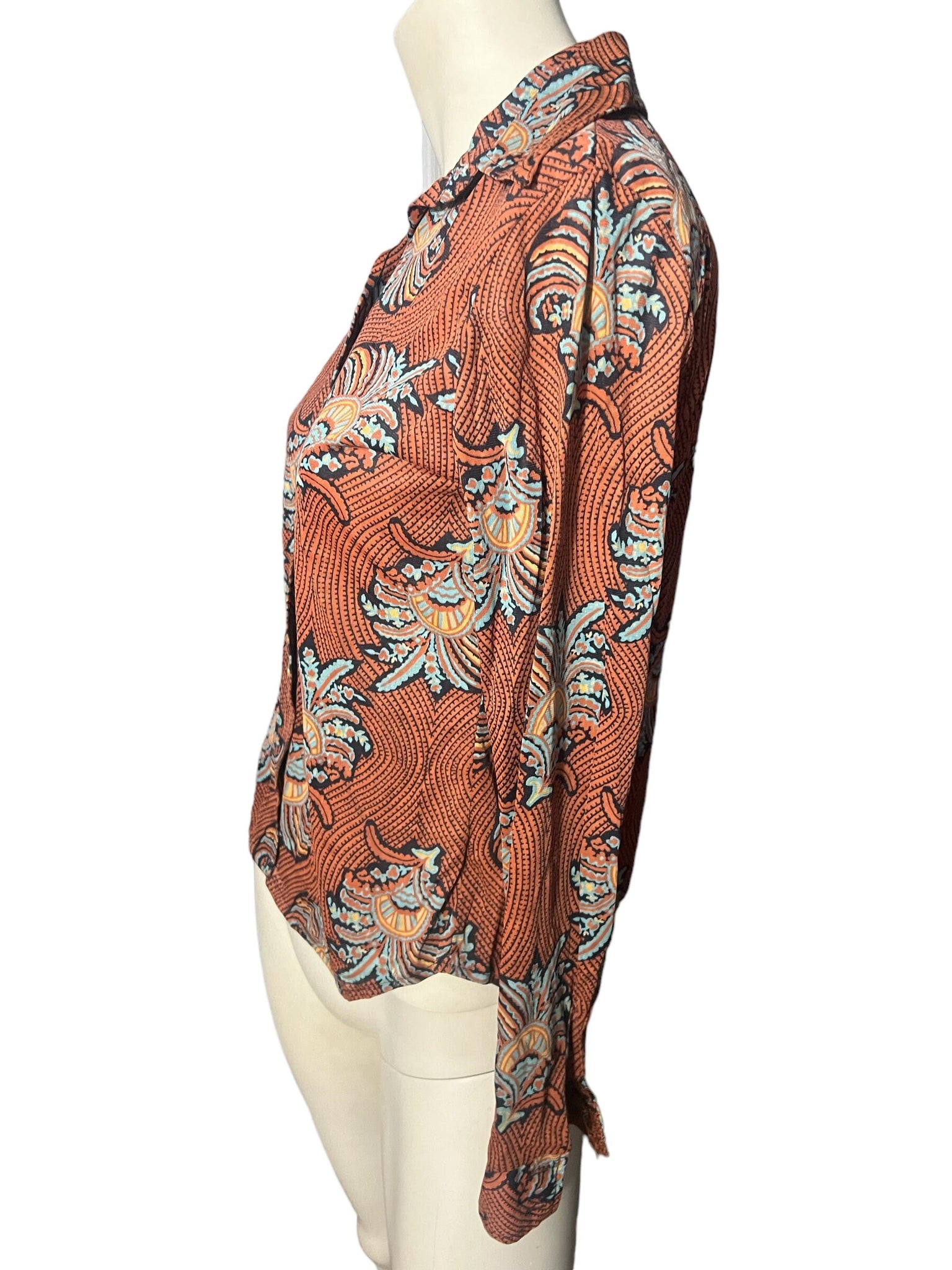 Vintage 70's Levi's abstract shirt S