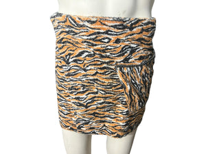 Vintage 70's tiger towel wrap kilt Jockey