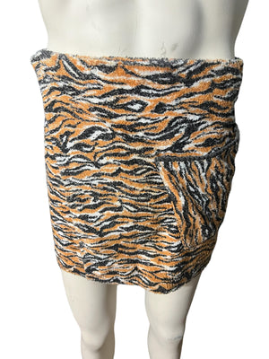 Vintage 70's tiger towel wrap kilt Jockey