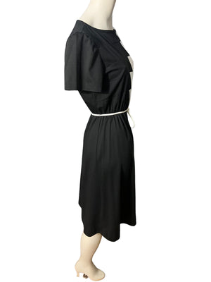 Vintage 70’s color block dress M