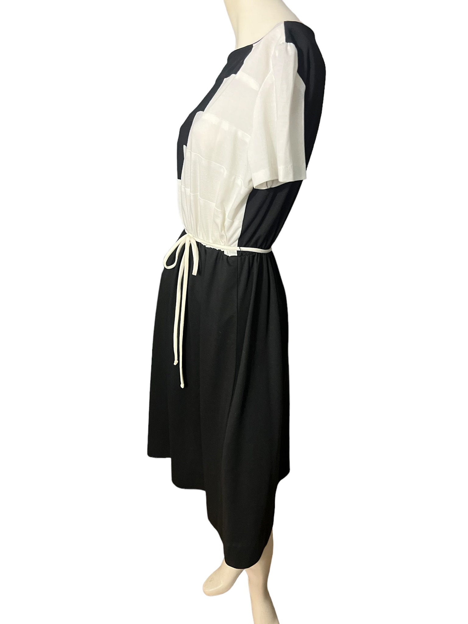 Vintage 70’s color block dress M