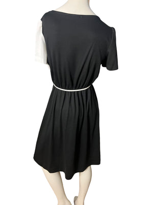 Vintage 70’s color block dress M