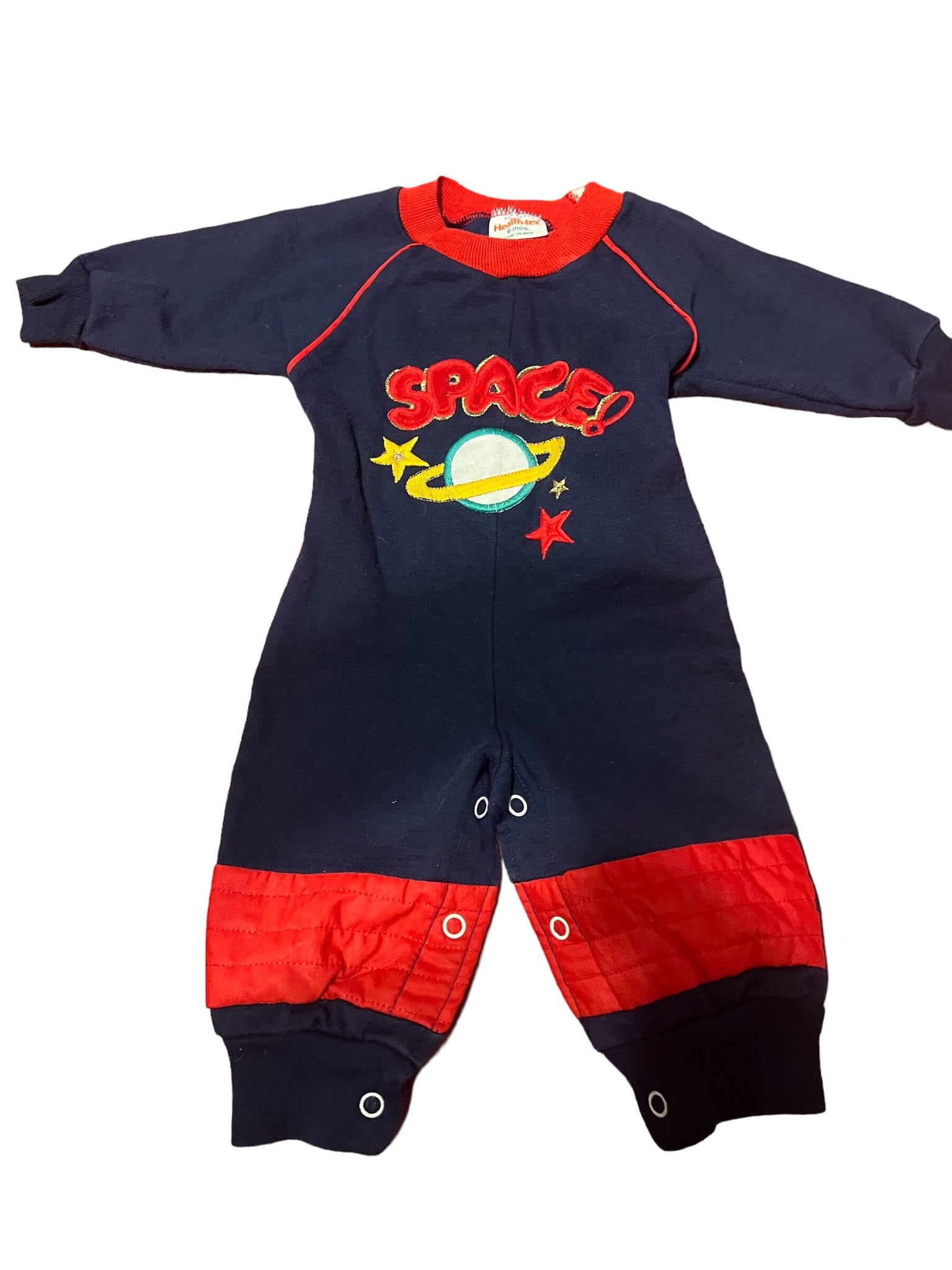 Vintage Health-tex romper 6 month Space