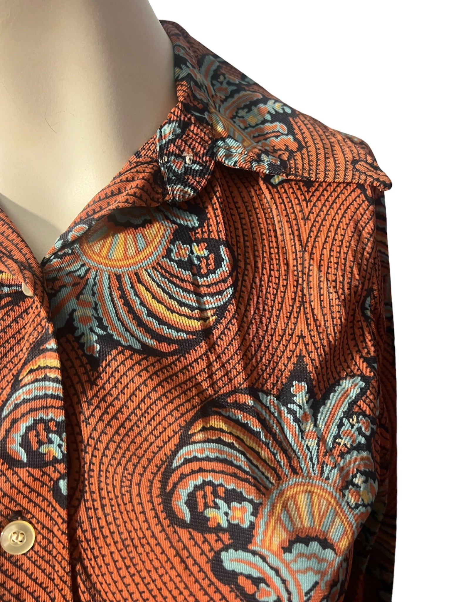Vintage 70's Levi's abstract shirt S