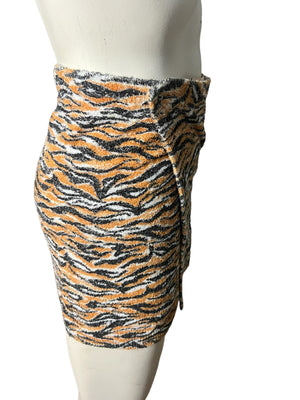 Vintage 70's tiger towel wrap kilt Jockey