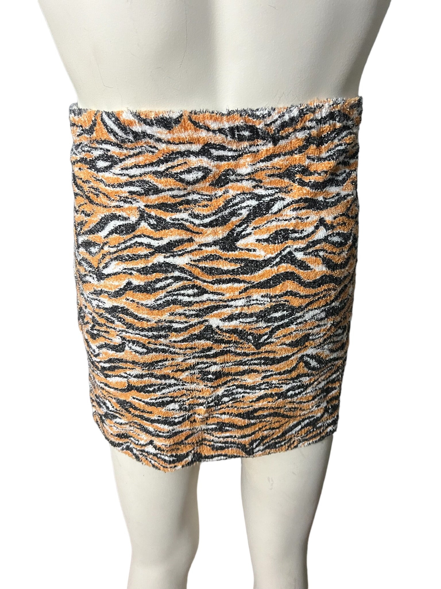 Vintage 70's tiger towel wrap kilt Jockey