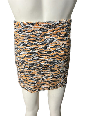 Vintage 70's tiger towel wrap kilt Jockey