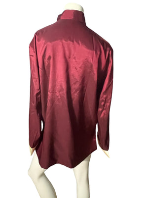 Vintage Chinese oriental shirt jacket XL