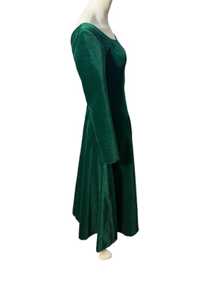 Vintage 80’s green Laura Ashley dress 6