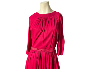 Vintage 60's pink day dress M