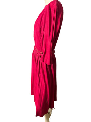 Vintage 60's pink day dress M