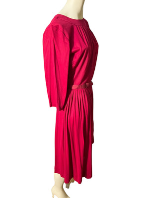 Vintage 60's pink day dress M