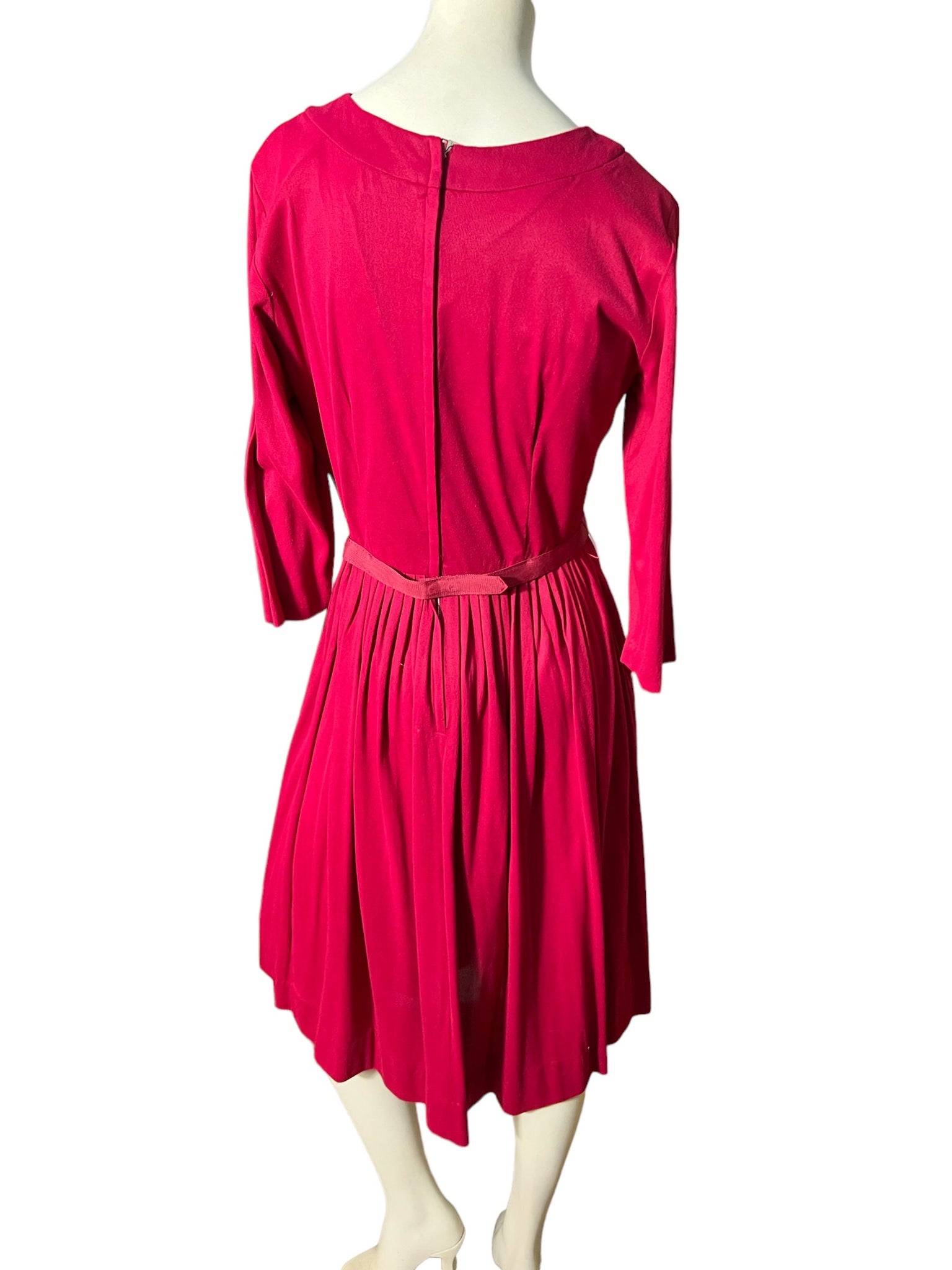 Vintage 60's pink day dress M