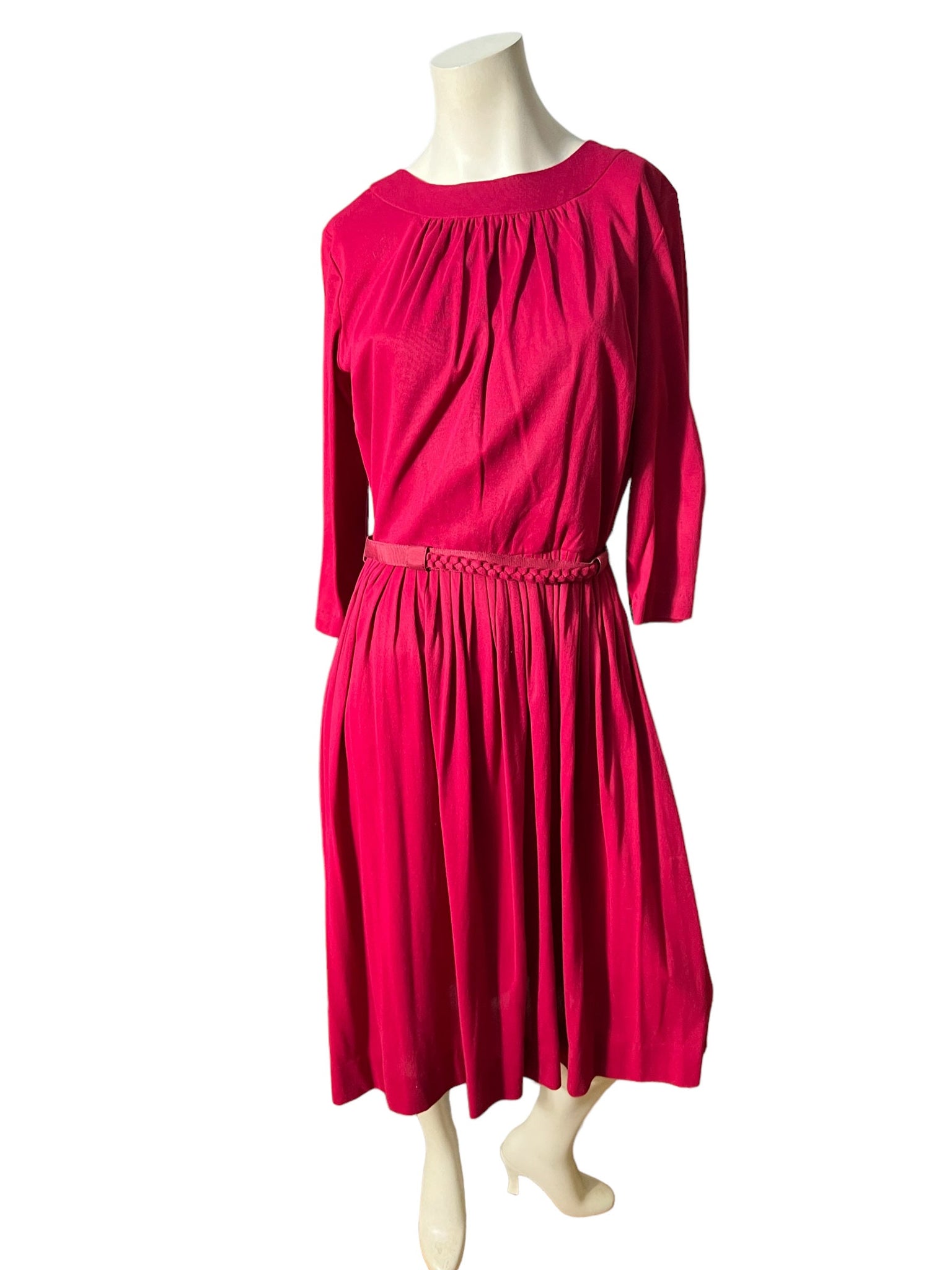 Vintage 60's pink day dress M