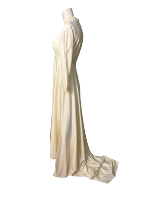 Vintage 70’s wedding dress M