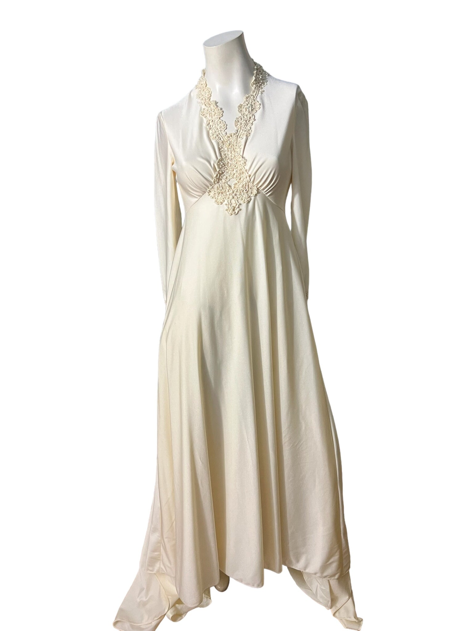 Vintage 70’s wedding dress M